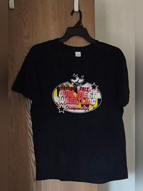 2017 MPSSAA (Maryland Sec. Schools Athletic Ass.)Dual Meet Wrestling Tee Large